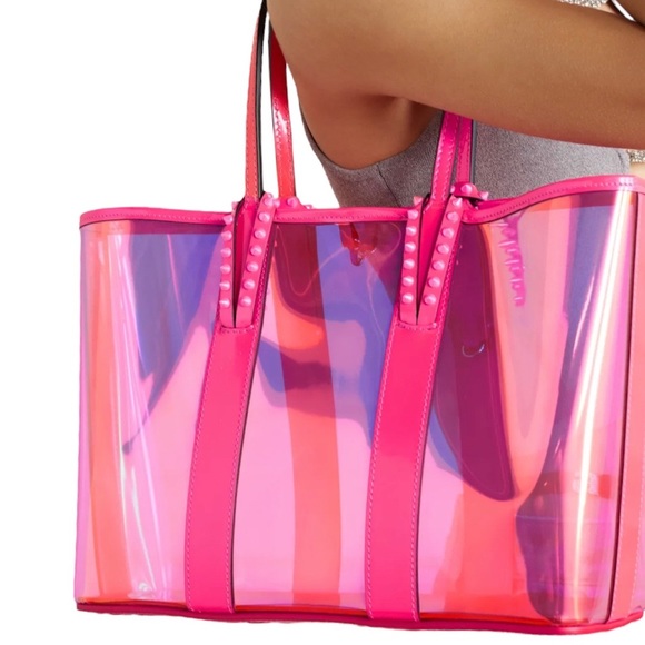 Christian Louboutin Cabata Tote Fluo Pink - Picture 2 of 8